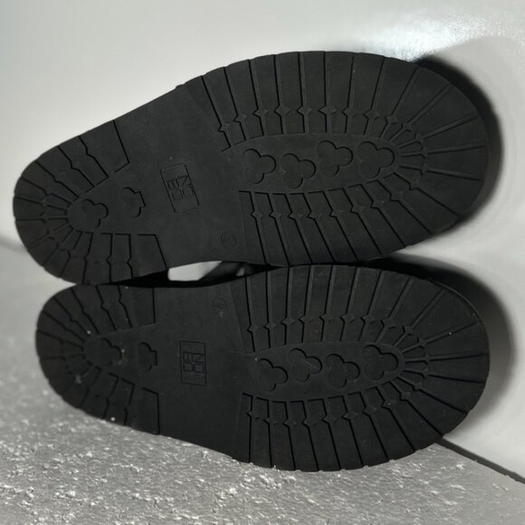 No Boundaries NWOT SZ 9 Black Caged Platform Sandal Comfort Boho Y2K Edgy - Picture 8 of 9